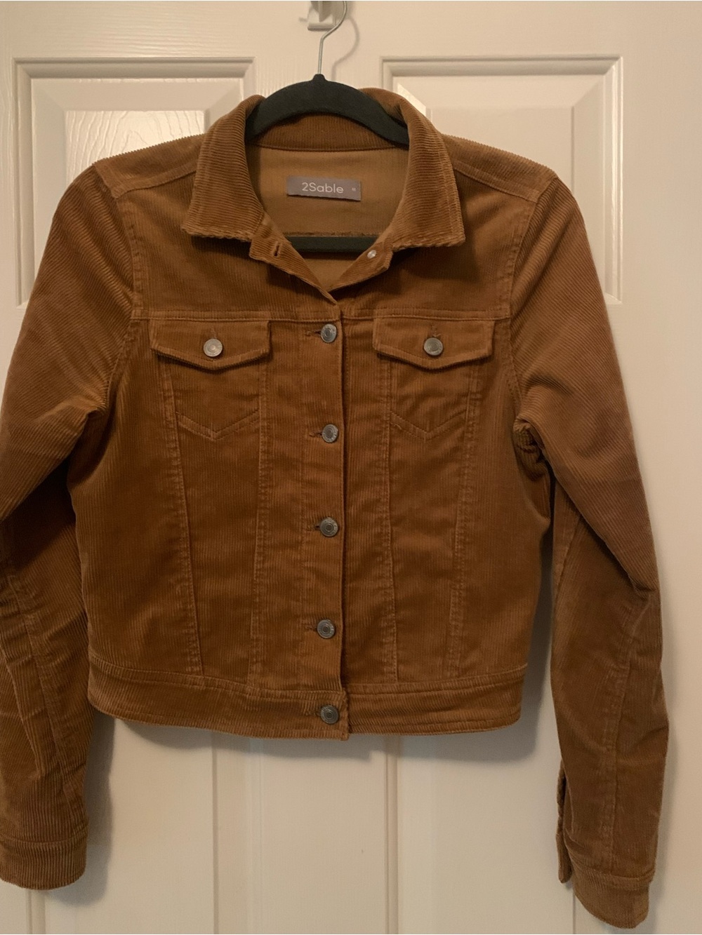 2Sable Corduroy Trucker jacket - size medium